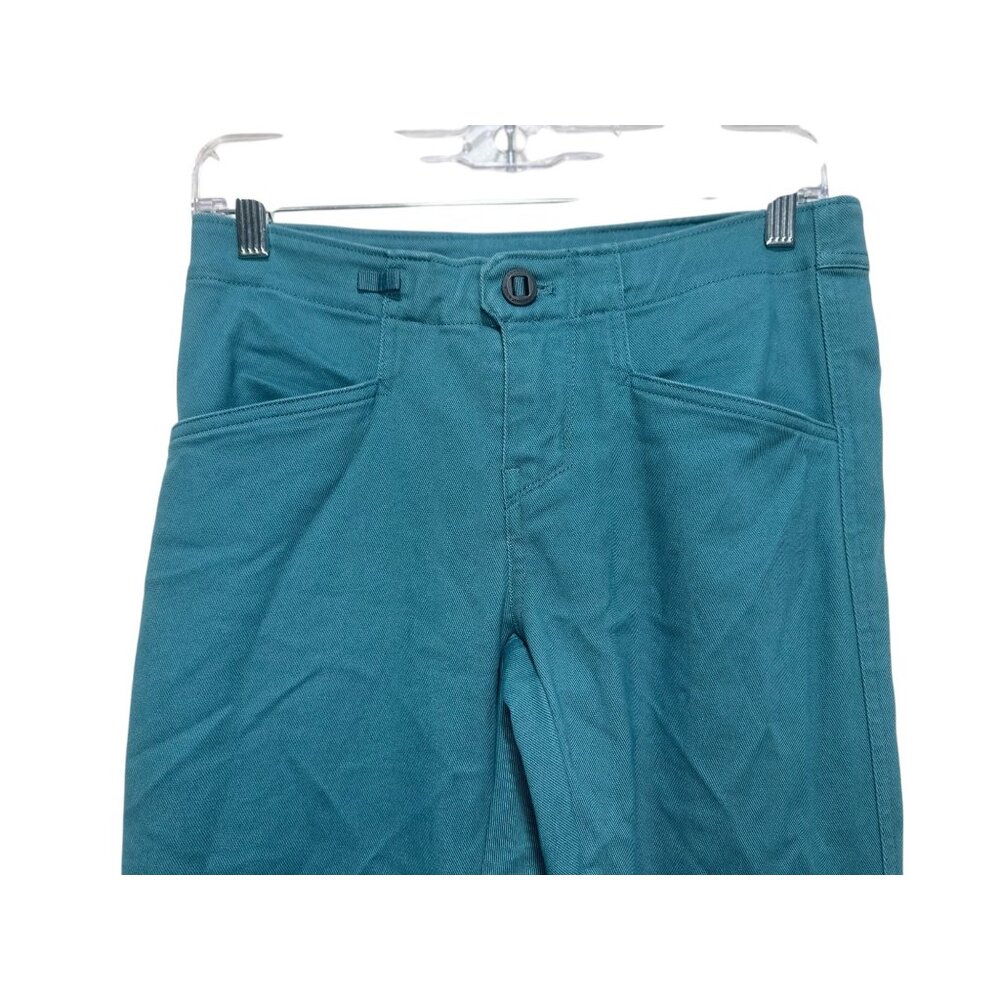Patagonia Escala Rock Pants Women 4 Green Gorpcore Slim Mid Rise Stretch Outdoor - Picture 12 of 16